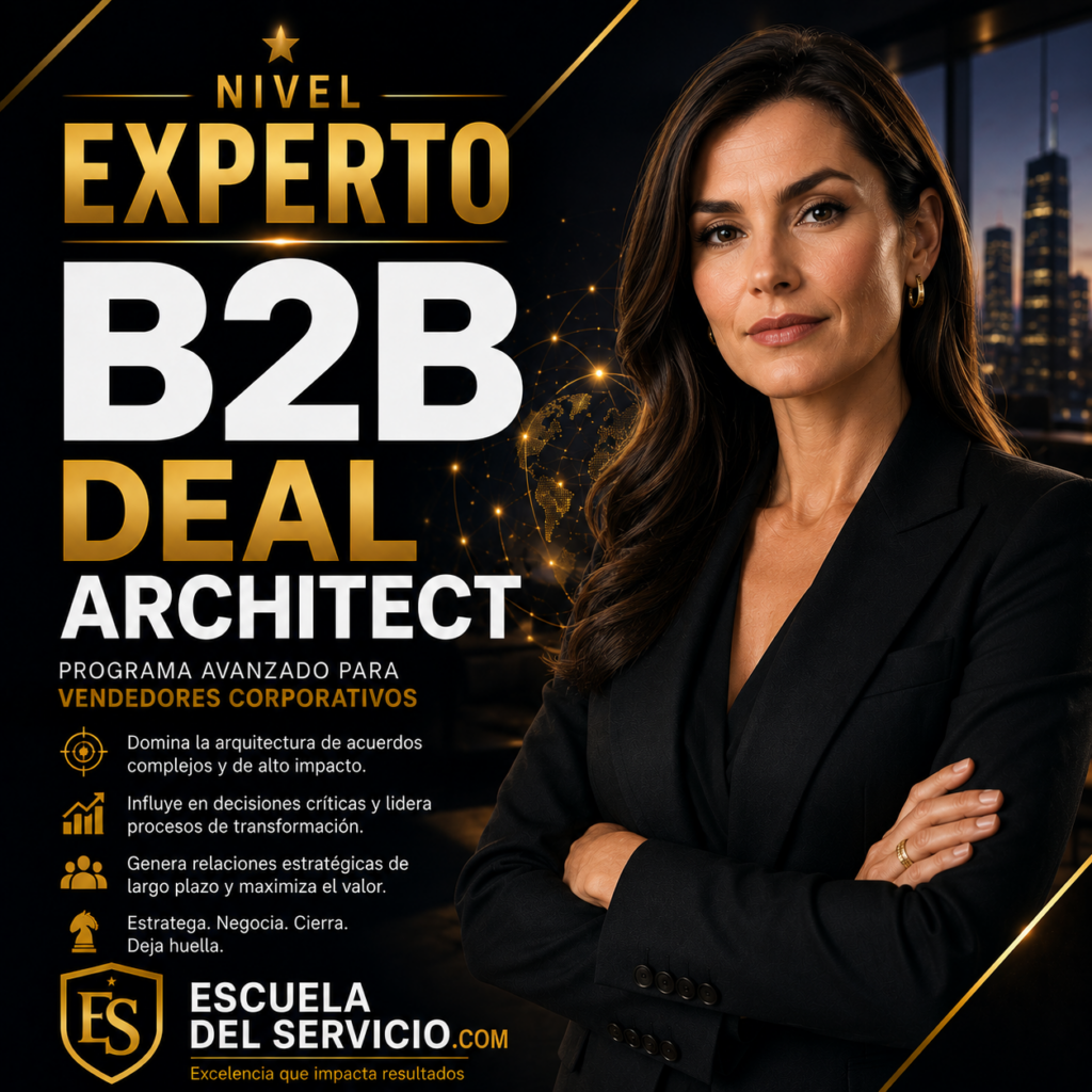 Vendedor Profesional "Experto B2B Business Solver" - Programa Avanzado de Entrenamiento de Vendedores Corporativos