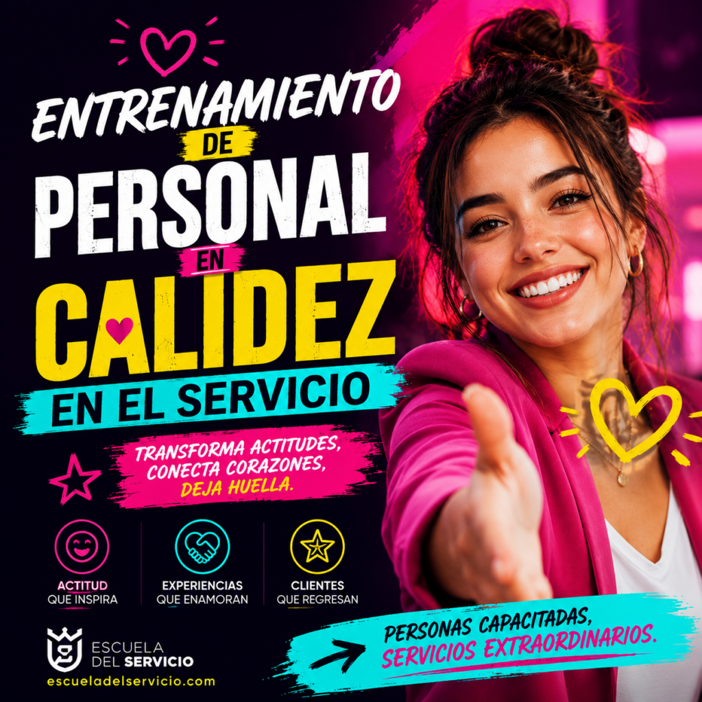Entrenamiento de Personal en Calidez en el Servicio